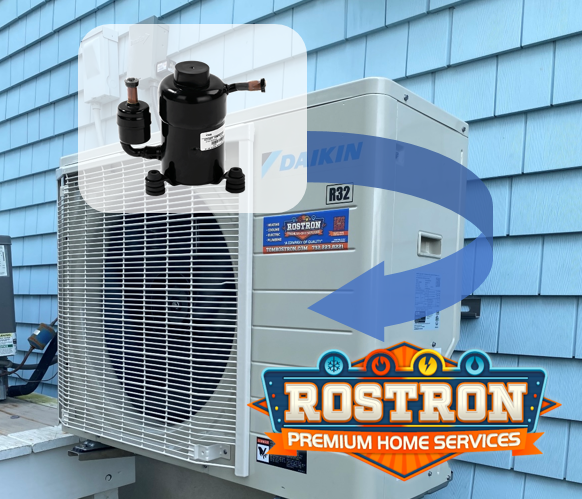 New HVAC Compressor Installation in Wall, NJ