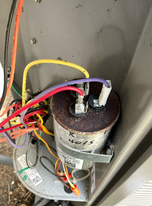 capacitor that needs to be replaced